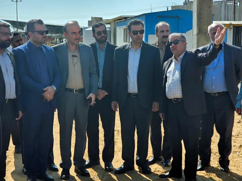 بازدید شهردار ماهشهر از پروژه ماه لند