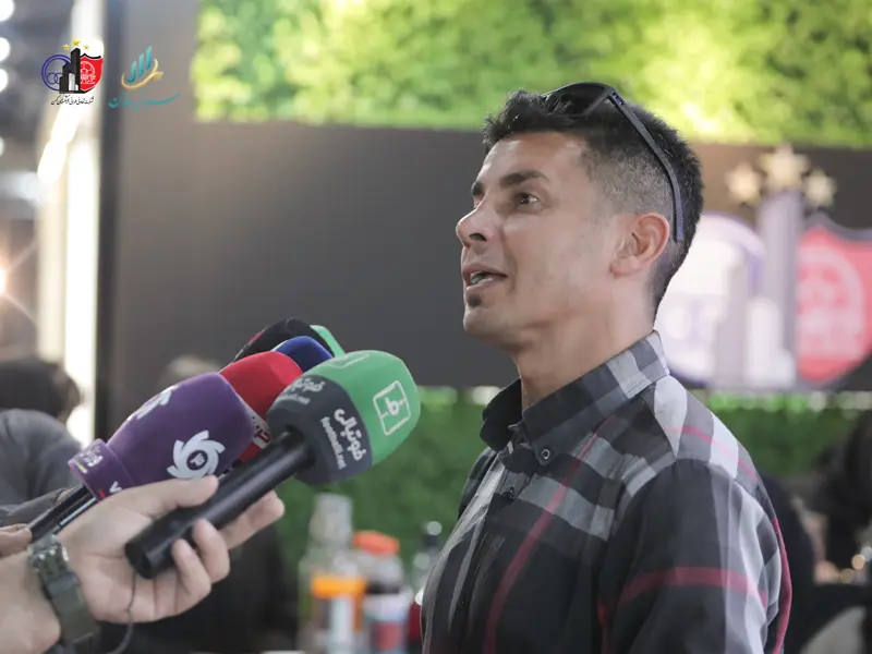 امیر آبادی در نمایشگاه صنعت ساختمان