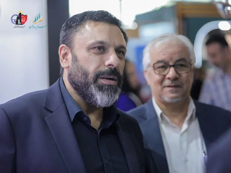 سعید شیرینی در نمایشگاه صنعت ساختمان 1403