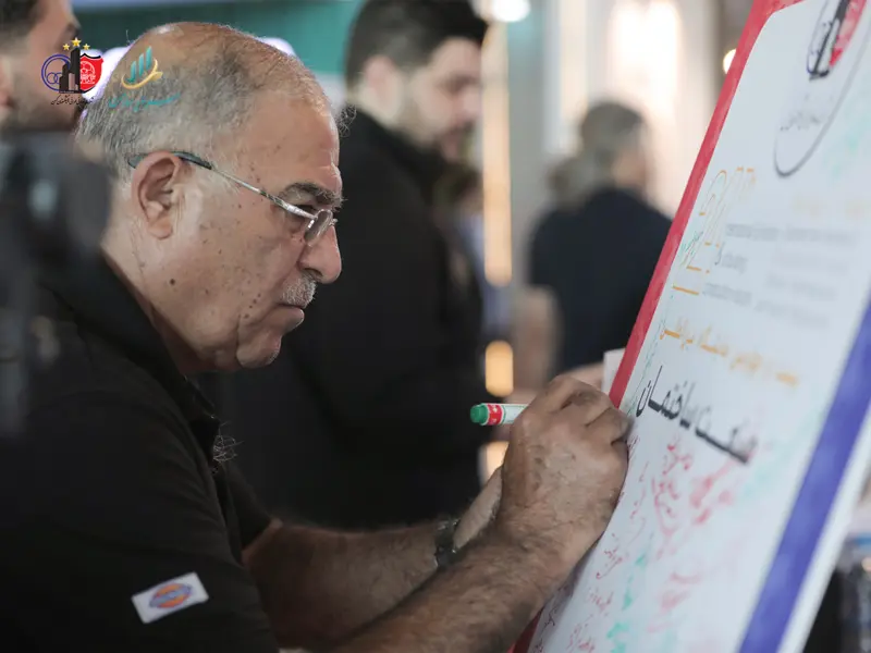 حسن روشن در نمایشگاه صنعت ساختمان