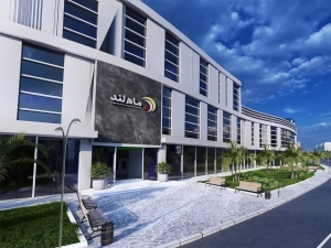 نمونه طرح 3بعدی ورودی پروژه ماه لند ماهشهر