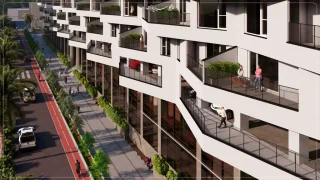 نمای پارکینگ دوم برج فورسیزن