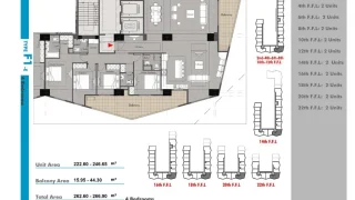 F1 پلان 263 متری پروژه فورسیزنس