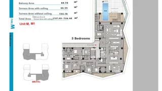 M پلان های 738 الی 747 متری پروژه فورسیزن