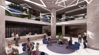 لابی هتلینگ برج فورسیزن